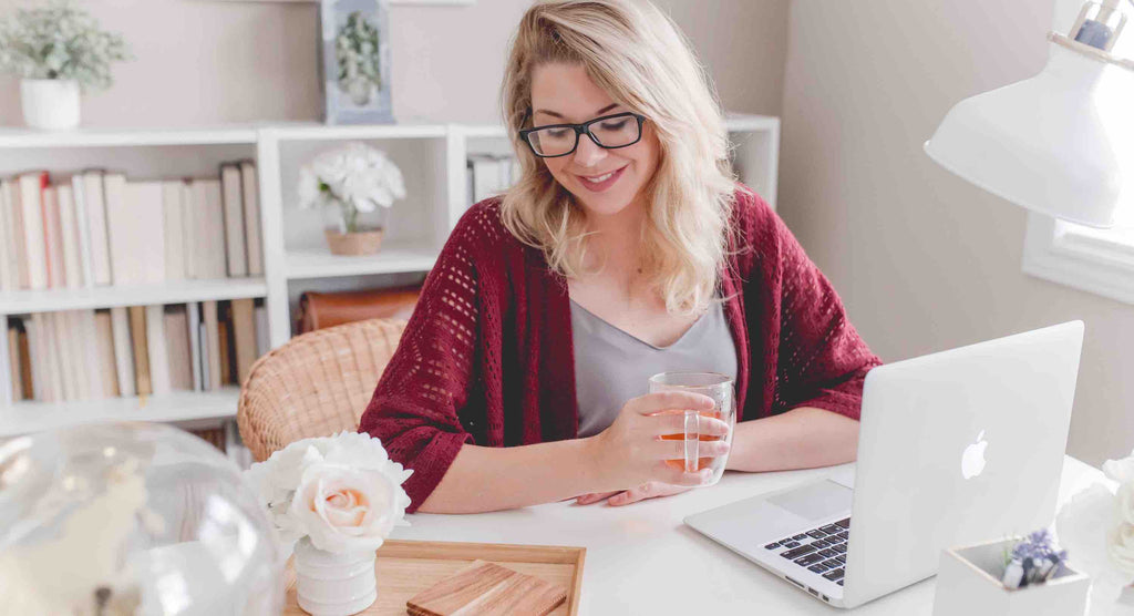 Thuiswerken met een diffuser van Happy Cloud